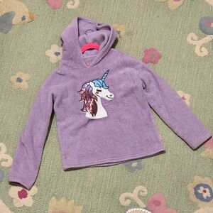 BCBG Lavender Unicorn Kids Hoodie